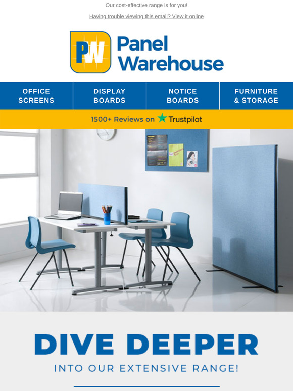 From office screens and classroom furniture...