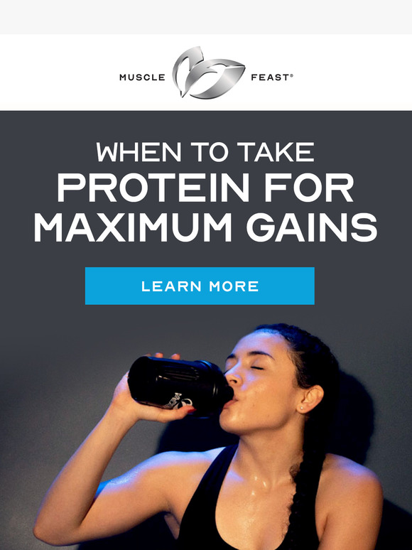 🕒 The Best Times to Take Protein