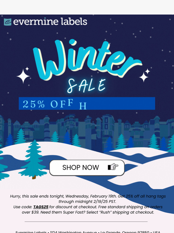 🏷️25% off Hang Tags 🏷️