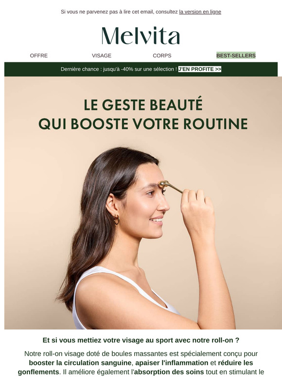 Boostez votre routine avec notre roll-on visage — ! 💆‍♀️