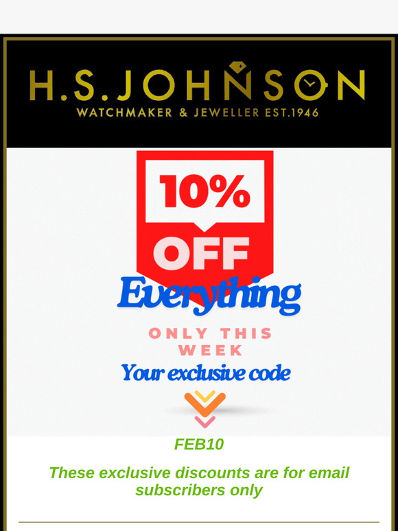 ✅ 10% off everything |  Limited time offer