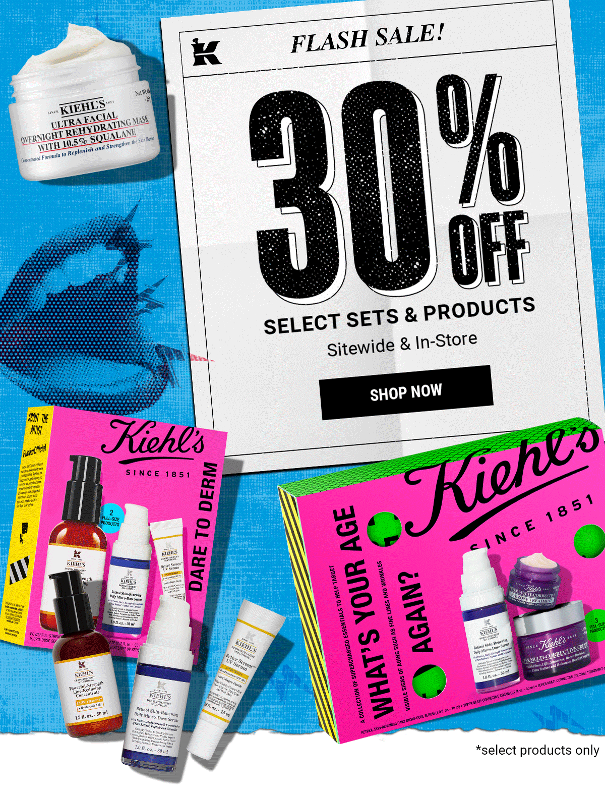 Kiehl's: Going Fast: 30% OFF Faves Like Clearly Corrective Dark Spot ...