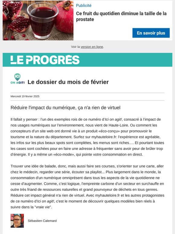 Ici on agit I Comment réduire l'empreinte du numérique
