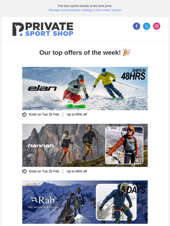 🏆 Top offers of the week!