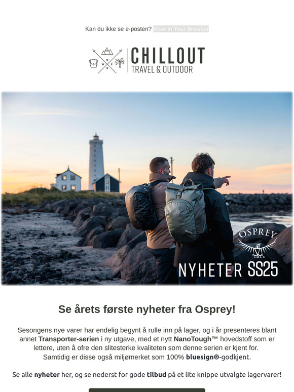 NYHETER fra Osprey! ✨