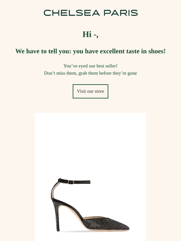 You have great taste on shoes