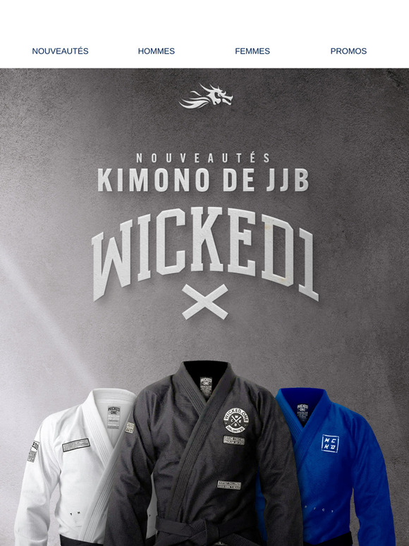 Découvre les nouveaux kimonos de JJB Wicked One 🦾