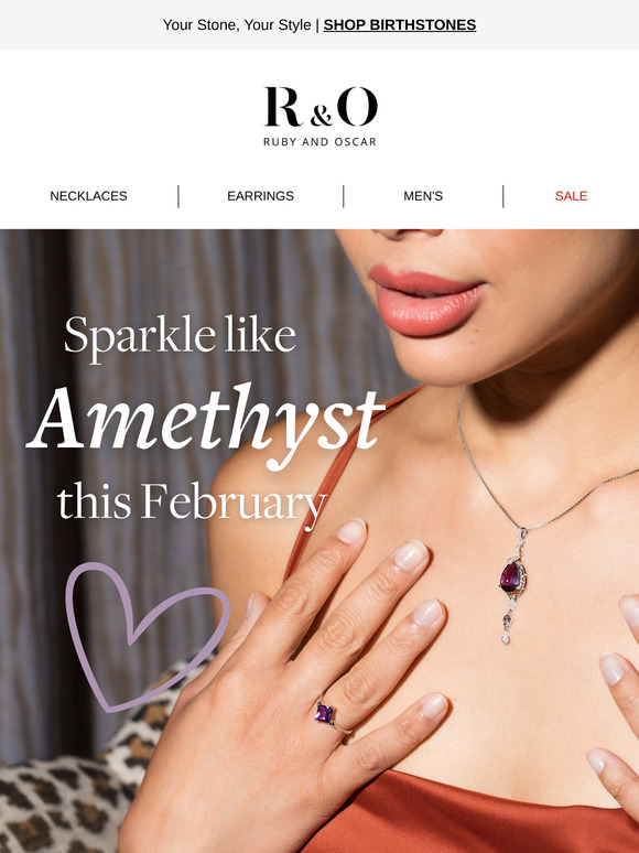 Discover the birthstone of February 💜