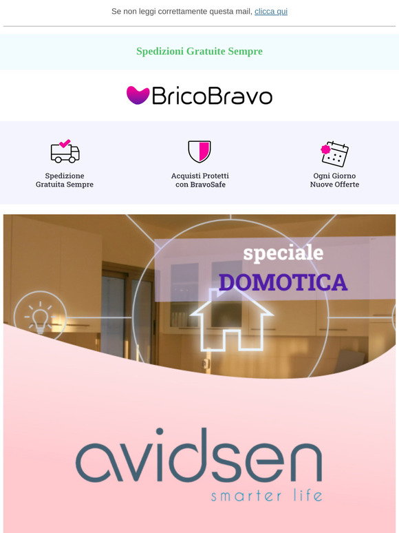 Promo sulla domotica Avidsen