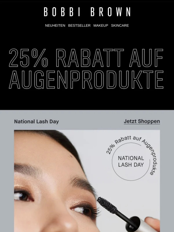 ⏳ Letzte Chance! 25 % Rabatt zum National Lash Day 👁️✨