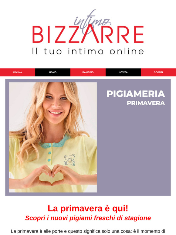 È quasi primavera 🌸 Scopri i nuovi pigiami freschi di stagione