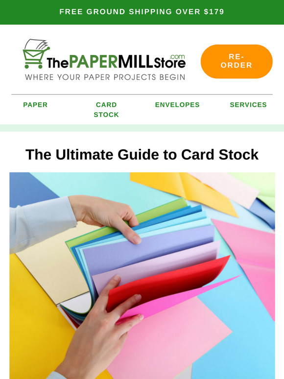 Why Card Stock is the Perfect Choice for Your Projects