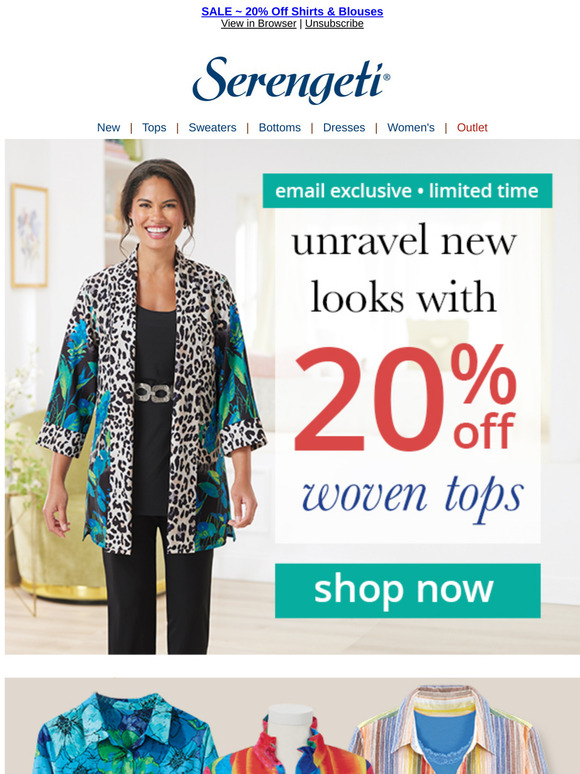 Casual & Classy Shirts & Blouses ~ 20% Off ~ Shop Now