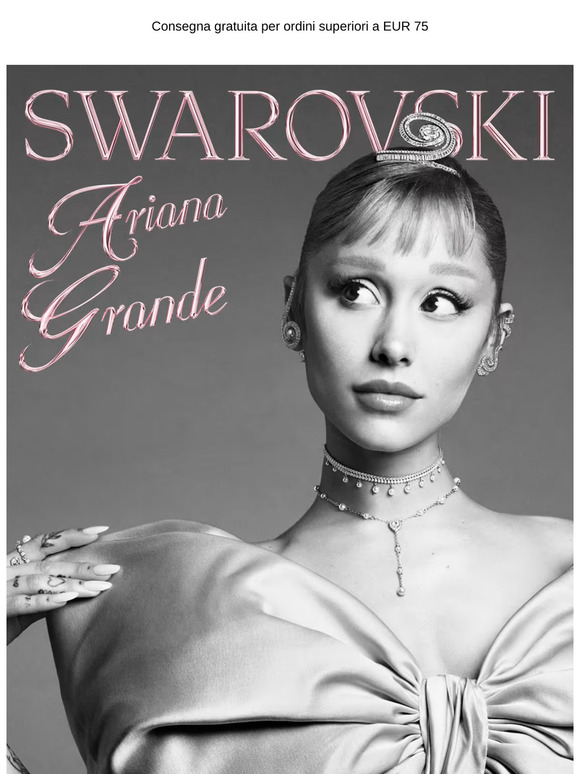 Ariana Grande x Swarovski Capsule collection