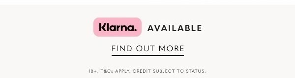 Klarna Available 