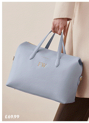 Milan Cabin Bag in Blue Aura