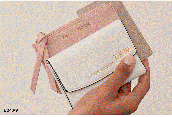 From purses to bags - stylish monogramming makes their gift unique.