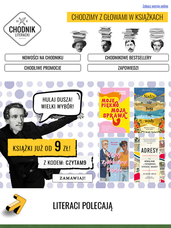 Książki już od 9 zł 📚