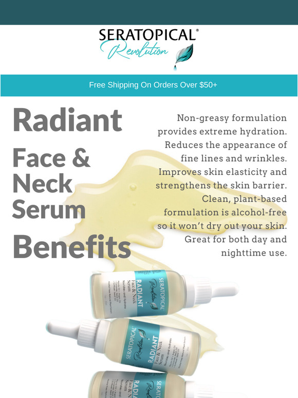 Unlock Your Skin’s Potential: Get Glowing with our Radiant Serum