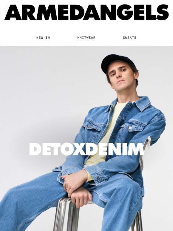 The new ARMEDANGELS DetoxDenim collection