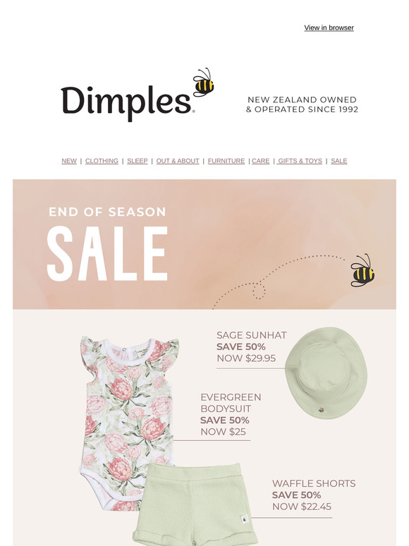 🐝 Save now on some great outfits 🐝