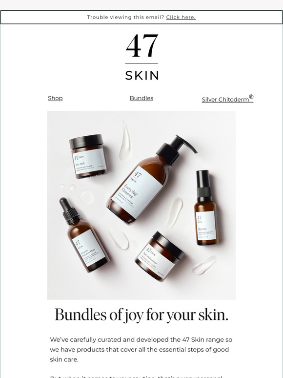 Build your own bad-skin-stopping routine