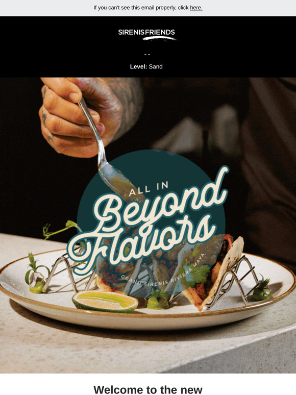 Rediscover the new Grand Sirenis Riviera Maya through flavours