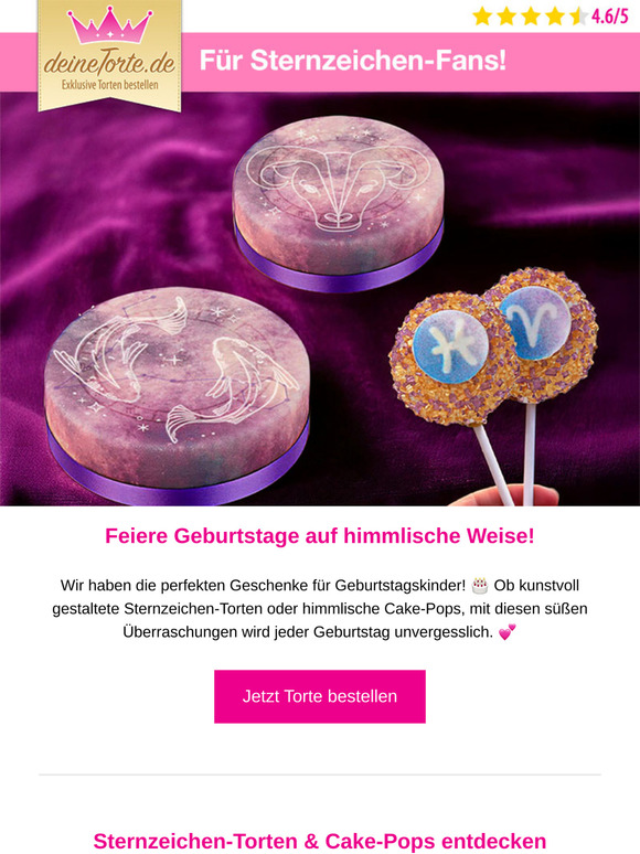 🎁 Geburtstagszauber: Torten & Cake-Pops für Sternzeichen-Fans!