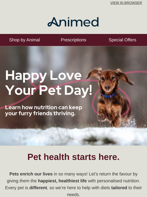 It's Love your Pet Day Customer