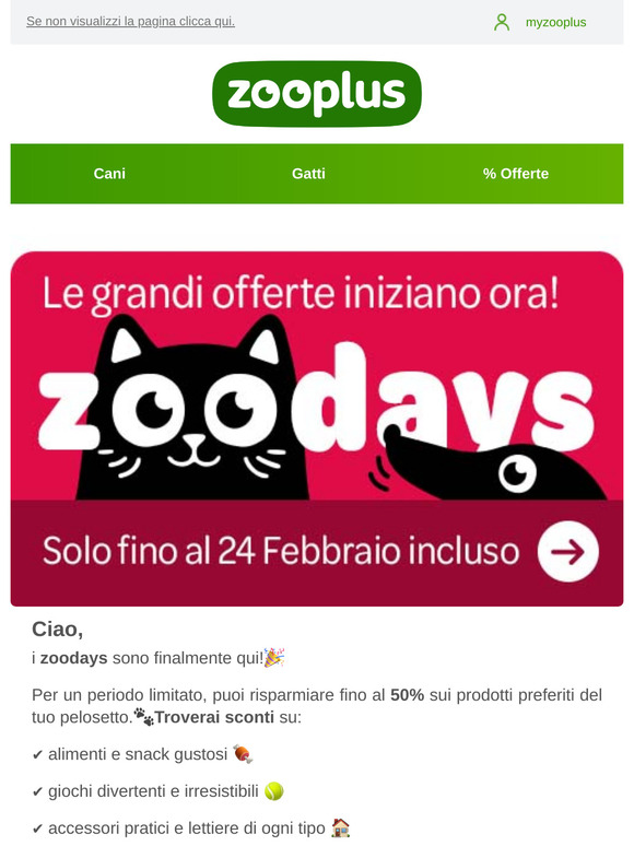 Fino al 50% di sconto sui piu amati!