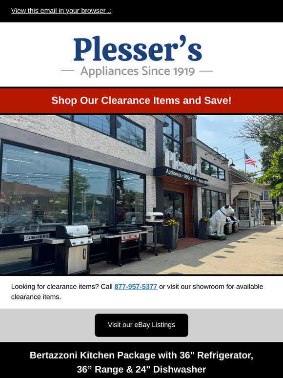 Clearance Sale: Save Today!