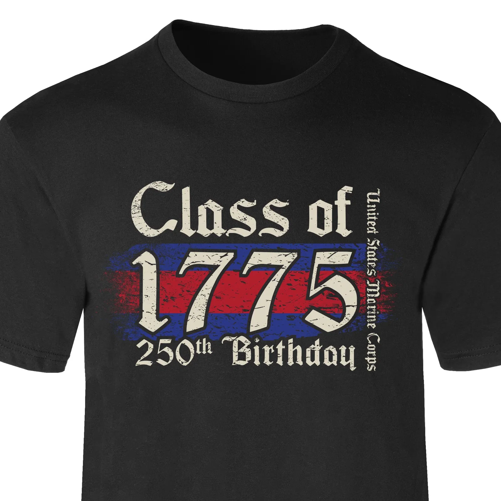 Image of USMC 250th Birthday Class of 1775 T-Shirt