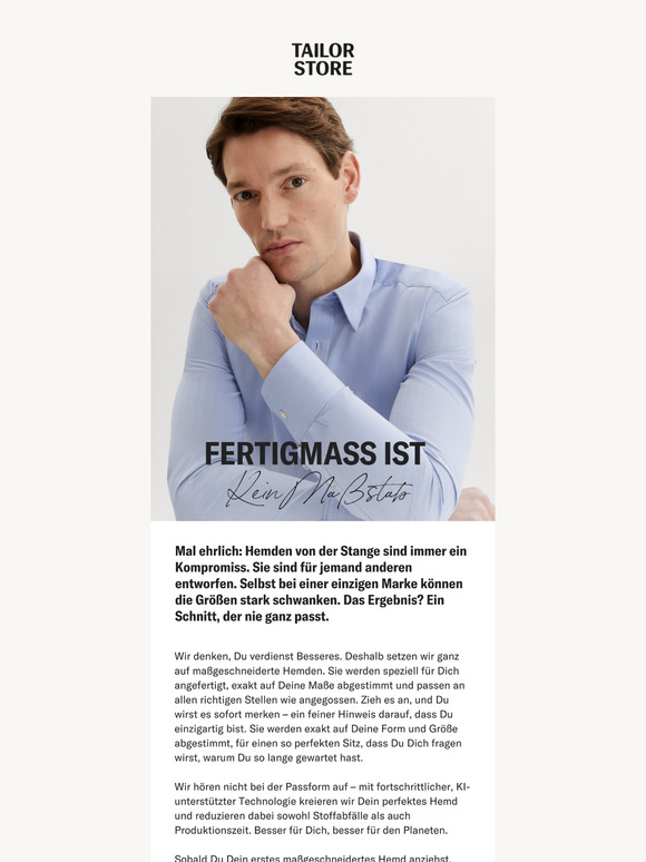 Hinter den Kulissen: Wie wir perfekt sitzende Hemden kreieren