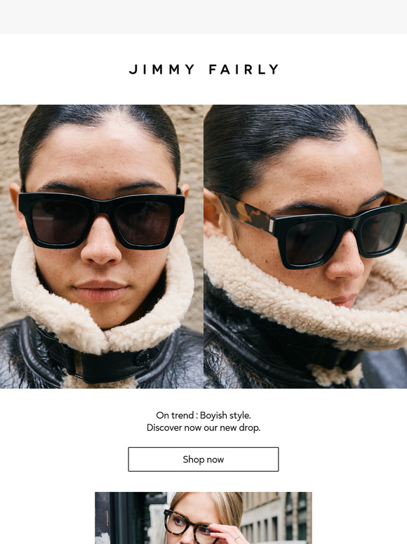 On trend : Boyish style.