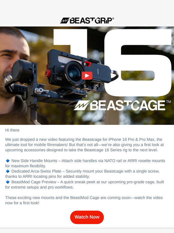 ▶️ NEW Video Beastcage 16 Series is Live!