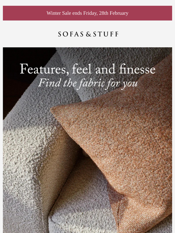 Which fabric feels right for your home?