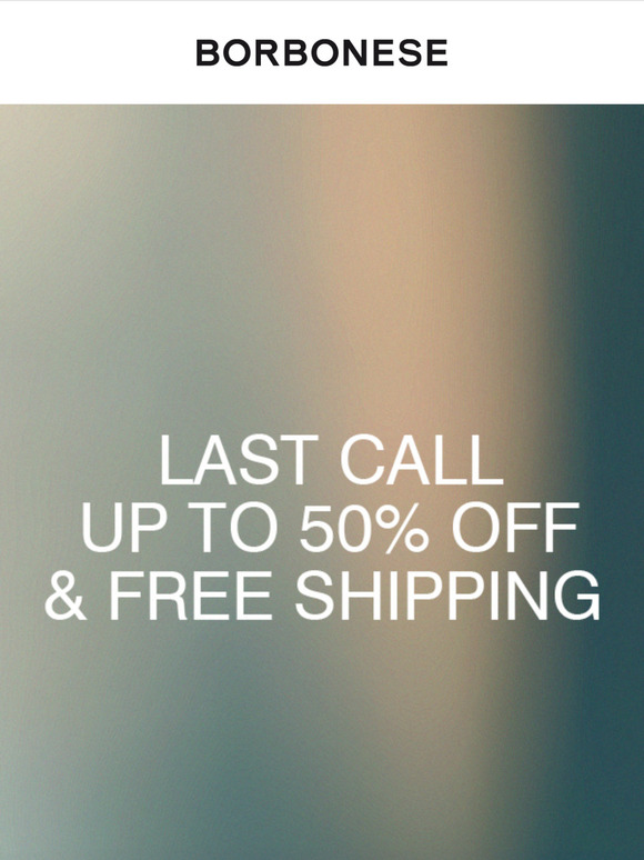Saldi: last call