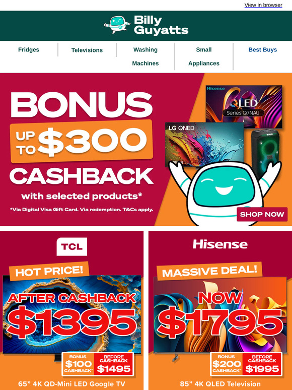 📢 TV CLEARANCE MADNESS—Prices Slashed to Clear!