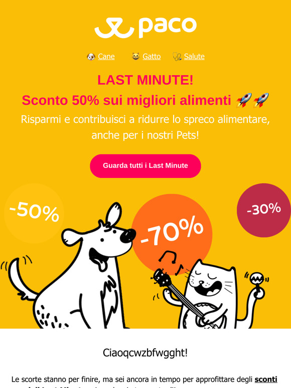🚨 Ultima chiamata per le offerte Last Minute! 🚨