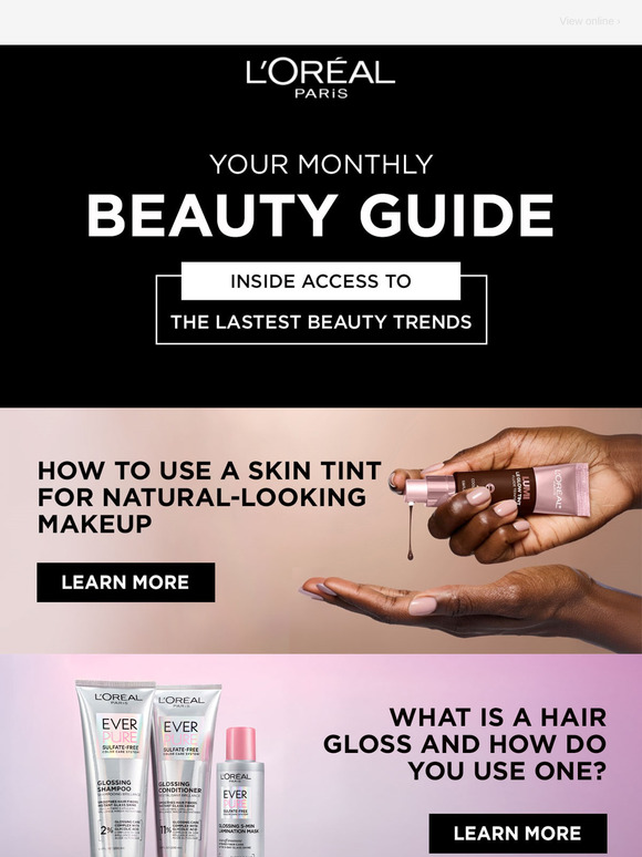 Your Monthly Beauty Guide