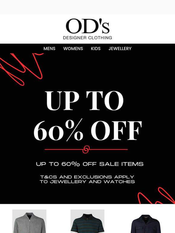 Up to 60% Off! Extra Markdowns You Can't Miss! 🔥