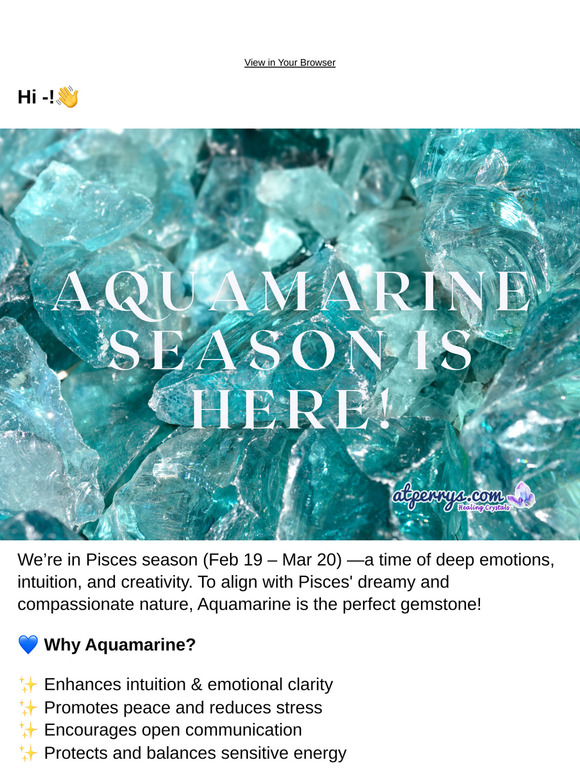 ♓ Pisces Season: The Best Gemstone for You!