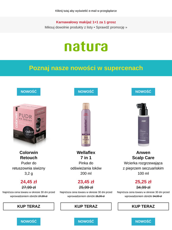 🛍️ Sprawdź nowości w supercenach 👉