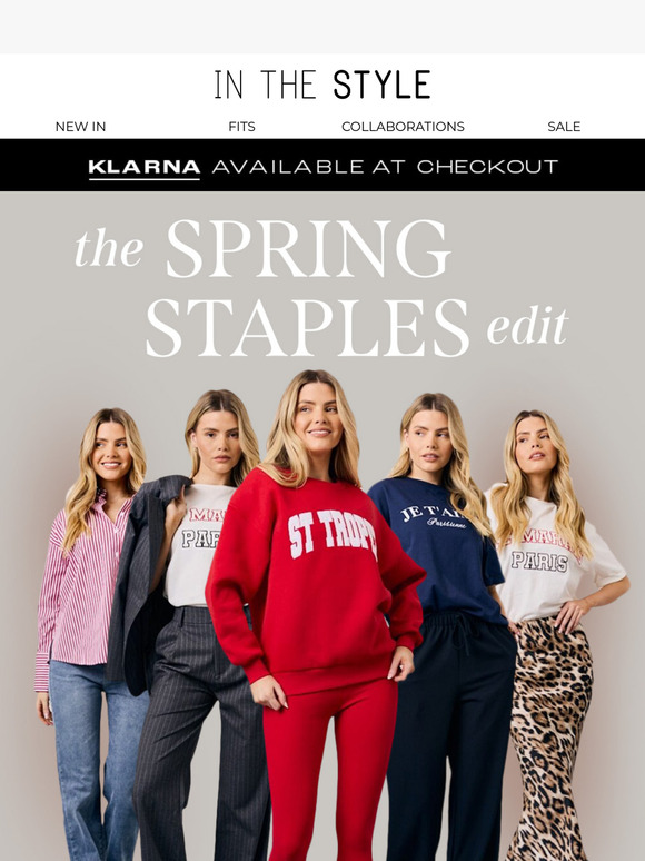 Just landed: the Spring edit 🌼
