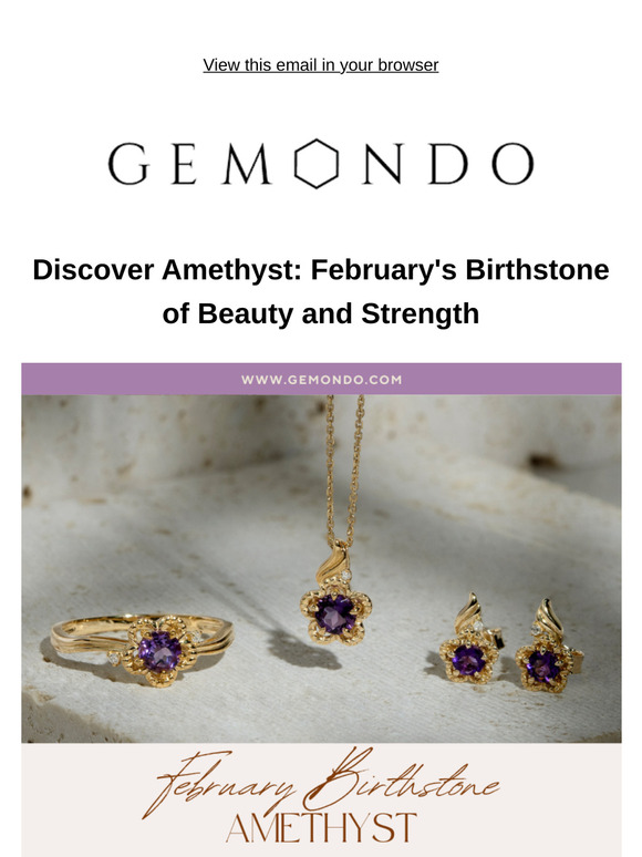 Celebrate February with Amethyst💜