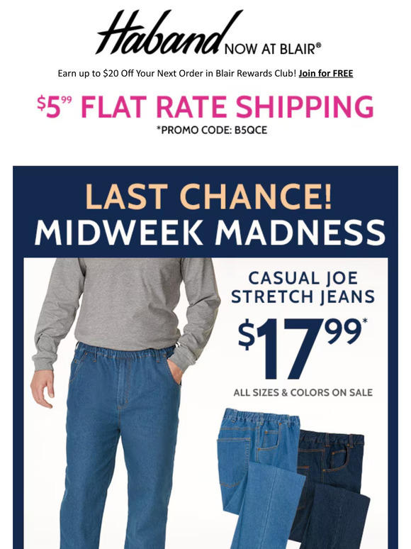 $17.99 [Every Size] Casual Joe Jeans!