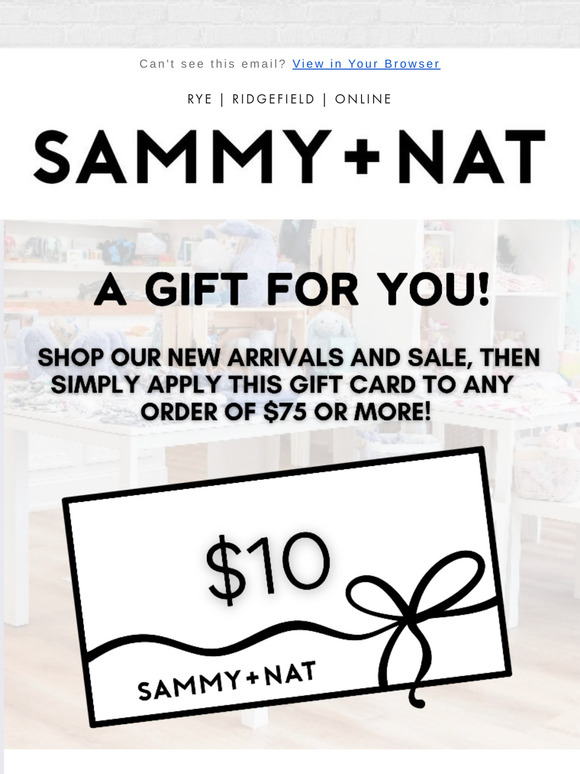 Have you used your $10 gift card yet? 😘