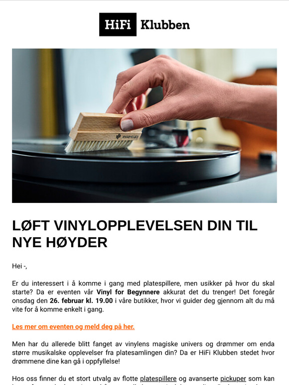 Slik får du en enda bedre vinylopplevelse
