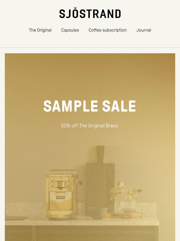 Sample Sale Brass