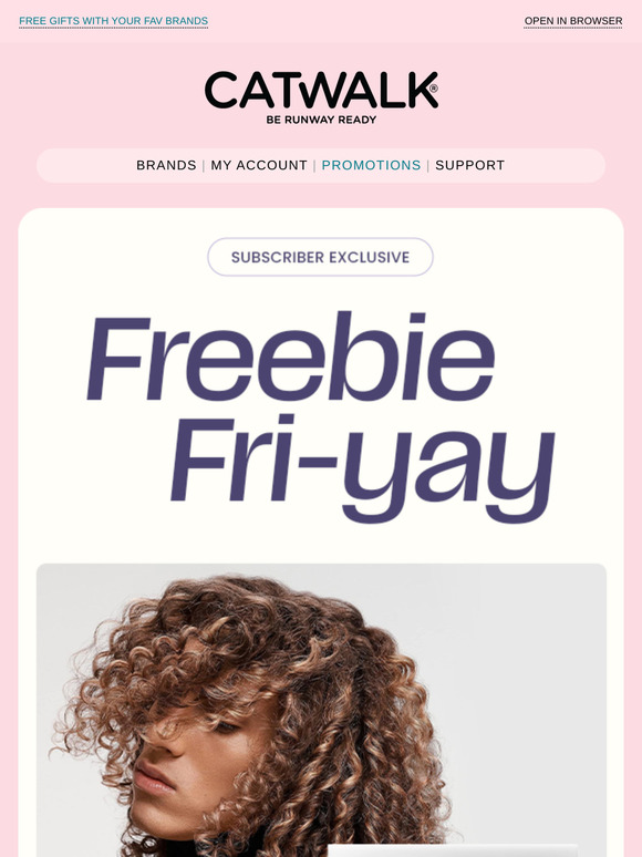 Hey ——, Happy Fri-YAY... Claim Your Free Goldwell Lagoom Jam! 😍